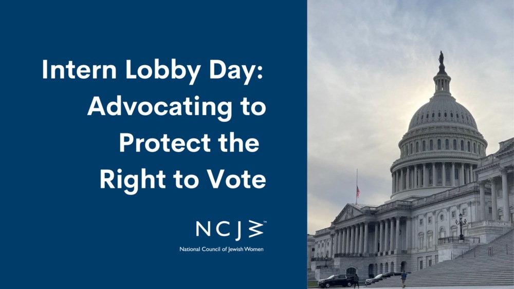 Intern Lobby Day: Advocating to Protect the Right to Vote