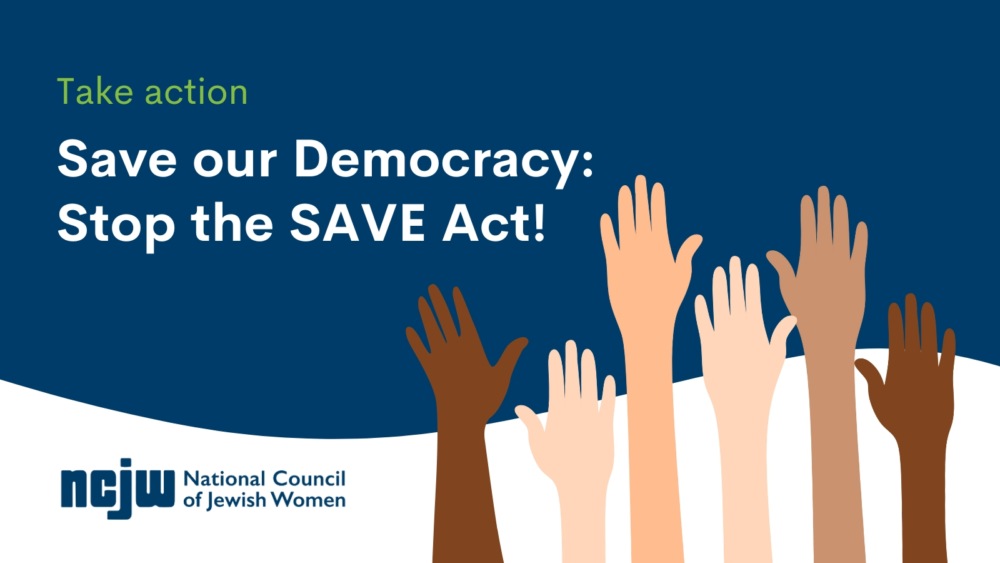 Take action: Save our Democracy: Stop the SAVE Act!